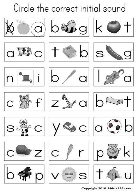 Letter Sounds Kindergarten, Phonics Worksheets Free, Beginning Sounds Worksheets, Kindergarten Phonics Worksheets, Alphabet Worksheets Kindergarten, Phonics Free, Kindergarten Letters, Alphabet Kindergarten, Alphabet Phonics