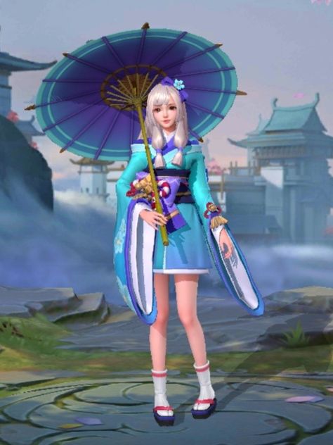 Mlbb Characters, Kagura Mobile Legends, Kagura Mlbb, Percabeth, Mobile Legends, Free Fire, Jujutsu, Art Girl, Mlb