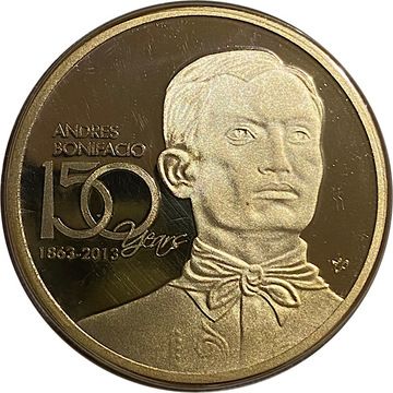 Token - Andres Bonifacio - * Tokens * – Numista Andres Bonifacio, Halo Halo, Rare Coins, Bank Notes, Philippines, Halo, Cd, Coin