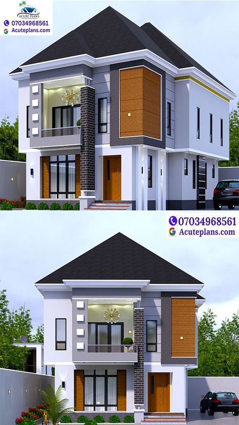 Bungalow House Floor Plans, Modern Bungalow House Plans, Double Storey House Plans, House Plans Design, Bungalow Style House, 2 Storey House Design, Bungalow Style House Plans, Duplex Design, Best Modern House Design