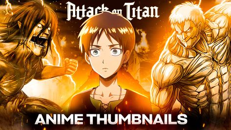 I will design youtube anime thumbnail Anime Thumbnail For Youtube, Anime Thumbnail, Anime Youtube, Anime Ideas, Titans Anime, Youtube Thumbnail, Dragon Ball Art, Freelance Graphic Design, Graphic Design Services