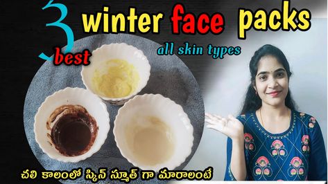 Winter face packs for all skin types,winter face packs for glowing skin Instant Face Glow, Face Packs For Glowing Skin, Winter Face, Whitening Face, Face Pack, Probiotic Foods, Winter Skin Care, For Glowing Skin, Winter Skin