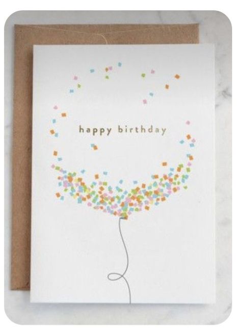 Happy Birthday Aquarell, Happy Birthday Diy Card, Birthday Card Inspiration, Boy Birthday Cards, Birthday Card For Girl, Birthday Card Watercolor, Watercolor Birthday Card, Happy Birthday Cards Diy, Anniversaire Diy