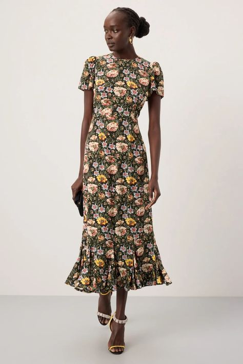 Lulani Floral Dress by RHODE | Rent the Runway Cocktail Parties, Rent The Runway, Rhodes, Cocktail Party, Floral Dress, Nice Dresses, My Style, Floral, Design