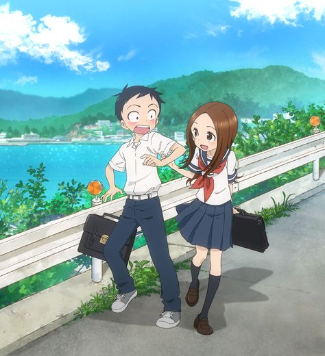 Pinterest Teasing Master Takagi-san, Karakai Jouzu No Takagi San, Takagi San, Slice Of Life Anime, Dibujos Cute, Slice Of Life, Film Serie, An Anime, Anime Movies