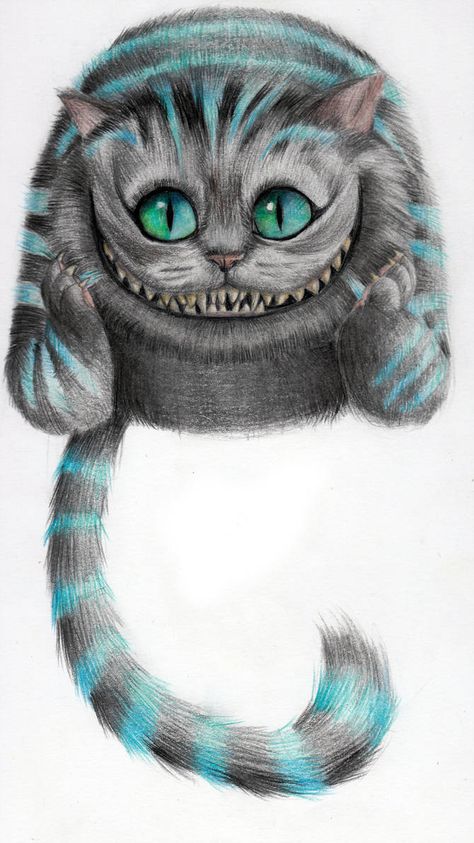 Cheshire Cat - From Tim Burton's Movie by Riuko-chan Cheshire Cat Tim Burton, Cheshire Cat Drawing, Tim Burton Drawings, Cheshire Cat Art, Cheshire Cat Quotes, Cheshire Cat Tattoo, Kitten Tattoo, Alice And Wonderland Tattoos, Cheshire Cat Alice In Wonderland