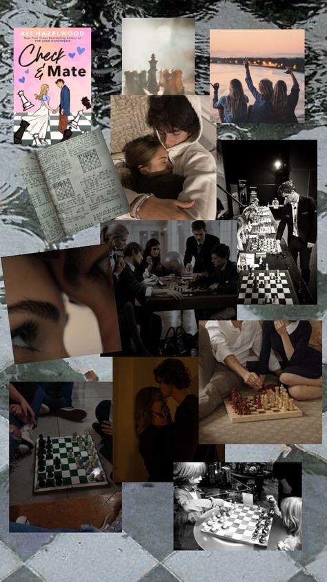 Check & Mate #bookish #check&mate #alihazelwood Checkmate Aesthetic, Chess Checkmate, Ali Hazelwood, Romance Aesthetic, Check Mate, Manifesting Dreams, Book Aesthetic, Book Journal, Chess