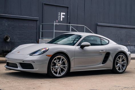 This 2022 Porsche 718 Cayman is for sale on Cars & Bids! ~8,500 Miles, 6-Speed Manual, Chalk, Unmodified! Auction ends January 26 2024. Cayman 718, Porsche 718 Cayman, 500 Miles, Porsche Cayman, January 26, Super Cars, Wild Cats, Cool Cars, Chalk