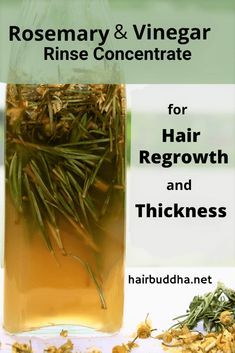 Hair Buddha, Rosemary For Hair, Slow Hair Growth, Vinegar Rinse, Growth Hair, Boost Hair Growth, Homemade Hair Products, New Hair Growth, Hair Rinse