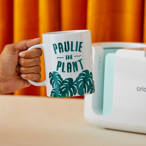 Give the gift of vibrant, professional-quality, personalized mugs with Cricut Mug Press. Just create your design using Cricut Infusible Ink materials, attach it to your mug, and let the press do the rest! With no manual temperature or pressure settings, it's easy to customize Infusible Ink compatible mugs* with one-of-a-kind art or text. A patent-pending heat plate with zone heating creates excellent, consistent results. Perfect gifts for family, friends, teachers, neighbors, and coworkers have Best Heat Press Machine, Cricut Mug Press, Infusible Ink Transfer Sheets, Make A Mug, Sublimation Mug, Mug Press, Infusible Ink, Create Decor, Heat Press Machine