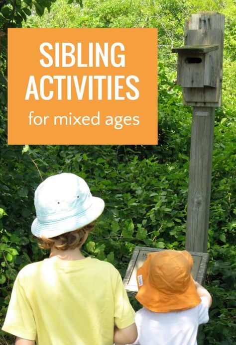 Fun sibling activities to stop fighting and promote bonding. Sibling Activities, Nanny Activities, Relationship Activities, Family Bonding Activities, Sibling Relationships, Kids Schedule, Bonding Activities, Summer Learning, Summer Work