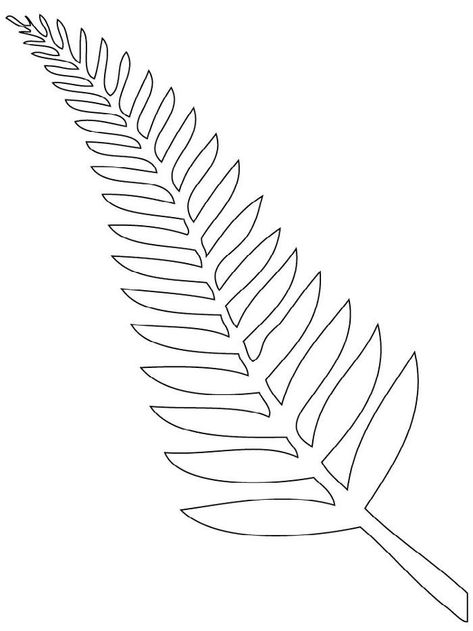 Jungle Leaf Pattern, Jungle Leaves Template, Jungle Leaf Template, Paper Plants Diy, Palm Cross, Luna Tattoo, Spring Template, Leaf Skeleton, Leaf Cutout