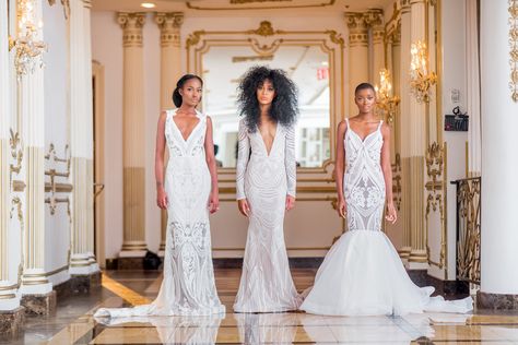 15 Black-Owned Wedding Businesses to Help Create Your Dream Day Pantora Bridal, Wedding Dress Designers, Black Wedding Dress, African American Weddings, Black Bridal, Black Bride, American Wedding, Luxury Bridal, Lace Mermaid Wedding Dress