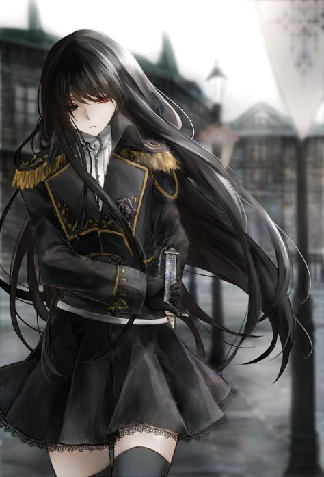 Anime Military, 다크 판타지, Military Girl, Anime Artwork Wallpaper, Digital Art Anime, Girls Characters, Awesome Anime, Art Anime, Anime Artwork