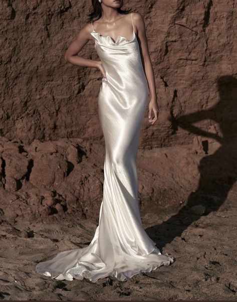 Newhite Bridal, Slip Wedding Dress, Liquid Satin, Silk Wedding Dress, Beach Shoot, Modern Bridal, Wedding Dress Inspiration, Shoot Ideas, Modern Bride