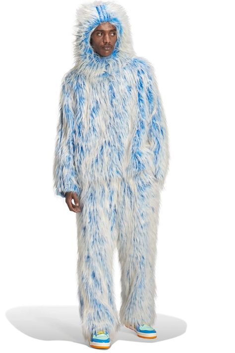 Kerwin Frost Adidas, Yeti Costume, Kerwin Frost, The Abominable Snowman, Blue Yeti, Abominable Snowman, Run Dmc, Oversized Outfit, Tracksuit Bottoms