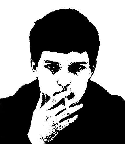 Ian Curtis Photo Icon, Ian Curtis, Seni Arab, Single Pic, Stippling Art, Gangsta Style, Album Art Design, Graphic Tshirt Design, Arte Obscura