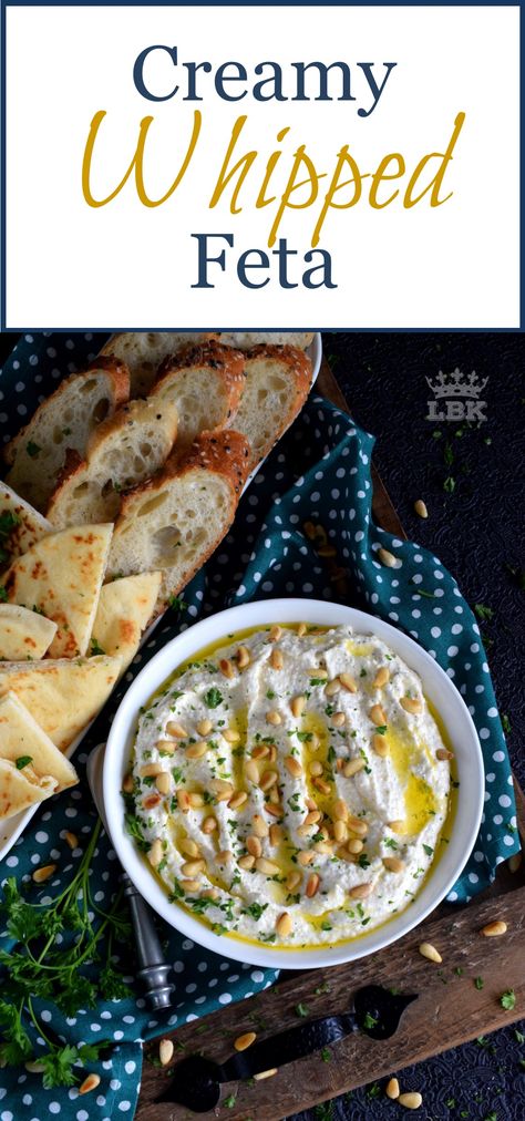 Dips With Pita Bread, Goat Cheese Dip, Party Bites, Keto Chocolate Chip Cookies, Feta Dip, Snack Craving, Whipped Feta, Canadian Food, Buffalo Chicken Dip