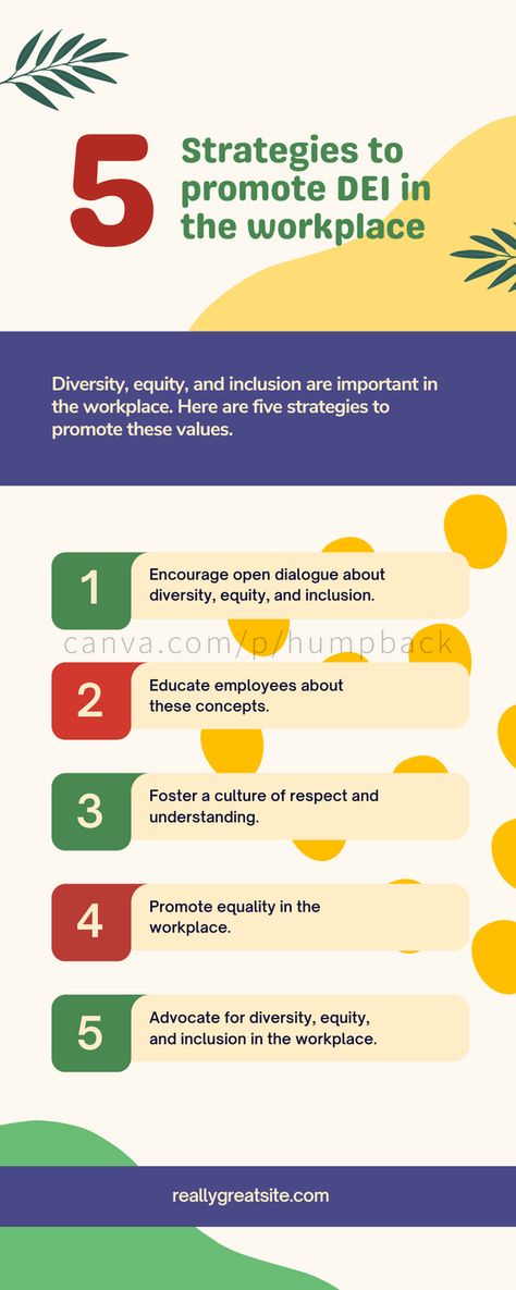 Boost your workplace inclusivity with our 'Beige Abstract Strategies to Promote DEI in The Workplace' infographic. Click the link to explore and download this essential guide now!"#DEI, #WorkplaceInclusion, #DiversityEquityInclusion, #DEIStrategies, #WorkplaceDiversity, #BeigeDesign, #AbstractInfographic, #CanvaTemplate, #HRResources, #InclusiveWorkplace Workplace Quotes, Workplace Wellness, Infographic Template, Venn Diagram, Chart Design, Conflict Resolution, Infographic Templates, Click The Link, Design Details