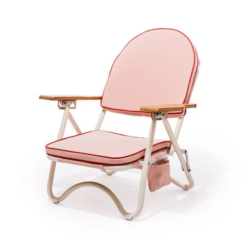 The Pam Chair - Rivie Pink | Business & Pleasure Co. Pillow Stack, Pillow Lounger, Commercial Umbrellas, Business And Pleasure, Adventure Essentials, Pink Business, Wardrobe Furniture, Stylish Chairs, Beach Chair