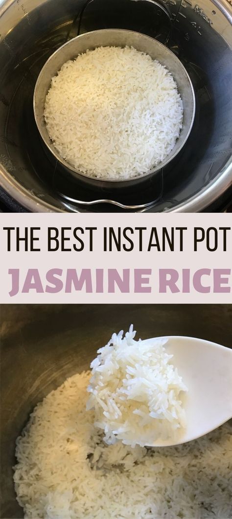 Overcooked Rice, Instant Pot Jasmine Rice, Perfect Jasmine Rice, Jasmin Rice, Jasmine Rice Recipes, Best Pressure Cooker Recipes, Pressure Cooker Rice, Cooking Jasmine Rice, Best Pressure Cooker