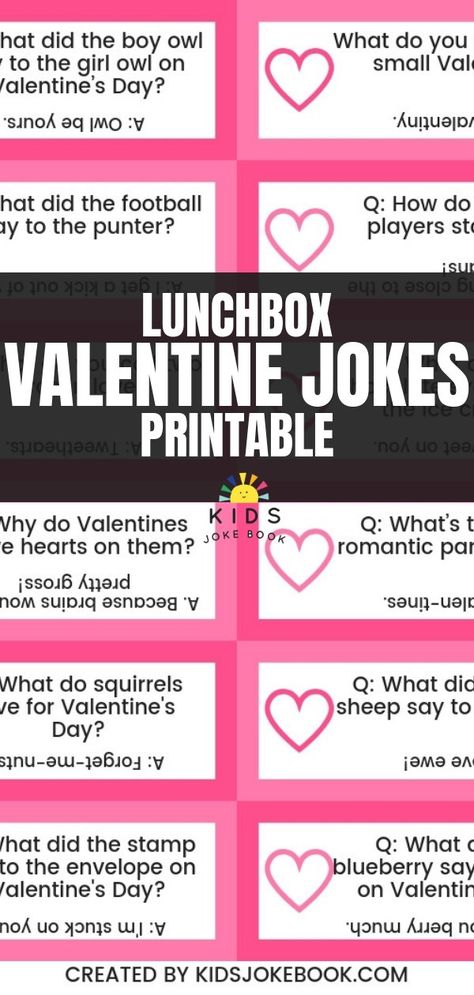 Valentine's Day Jokes for Kids are a fun way to celebrate! These corny riddles and puns will have everyone laughing! Download the free printable and share these funny and cheesy Valentine jokes! Humor is a fun way to celebrate love! #printables #forkids #valentines #valentinesday #jokes #funny Valentine Riddles, Corny Valentines, Funny Puns For Kids, Valentines Day Jokes, Valentine Jokes, Love Printables, Funny Love Jokes, Silly Valentines, Cheesy Valentine