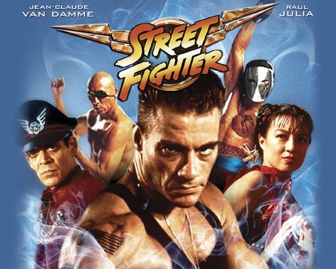 .. Street Fighter Movie, Fighter Movie, Street Fighter Video Game, Raul Julia, M Bison, Claude Van Damme, Ace Ventura, Jean Claude Van Damme, Austin Powers