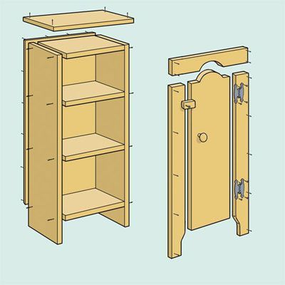 Diy Cupboards, Jelly Cupboard, Primitive Cabinets, Cabinet Plans, Woodworking Patterns, Woodworking Classes, Primitive Furniture, Country Furniture, Woodworking Furniture