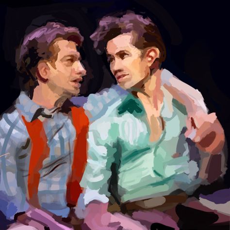 Falsettos Pfp, Marvin Falsettos, Falsettos Musical, Falsettos Fanart, Legally Blonde Musical, Christian Borle, Andrew Rannells, Everything Will Be Alright, Musical Art