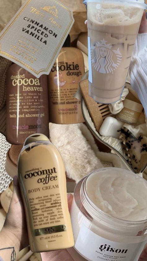 Brown Starbucks, Pampering Routine, Bath Body Works Candles, Coconut Coffee, Shower Skin Care, Pretty Skin Care, Bath And Body Care, Health Skin Care, Body Care Routine