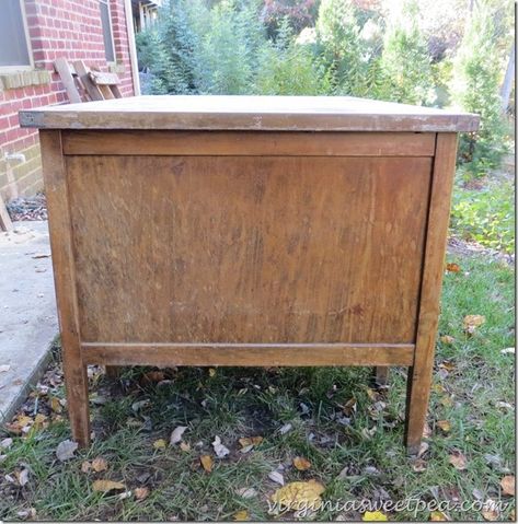 Vintage Teacher’s Desk Makeover Vintage Teachers Desk Makeover, Upcycled Teachers Desk, Desk Upcycle Ideas Wood, Desk Update Diy, Refinished Office Furniture, Vintage Teachers Desk, Old Wooden Desk Makeover, Old Office Desk Makeover, Painted Wooden Desk