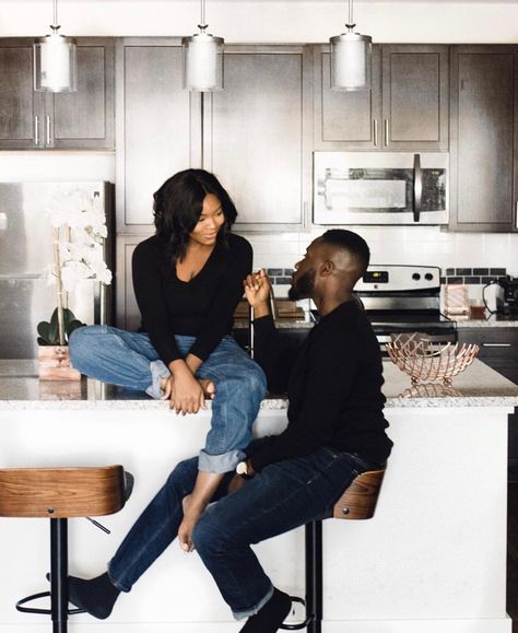 Marriage Communication, Couple Tumblr, Black Couple, Couples Engagement Photos, Black Love Couples, Black Couples Goals, Black Love Art, Photo Couple, Food Products