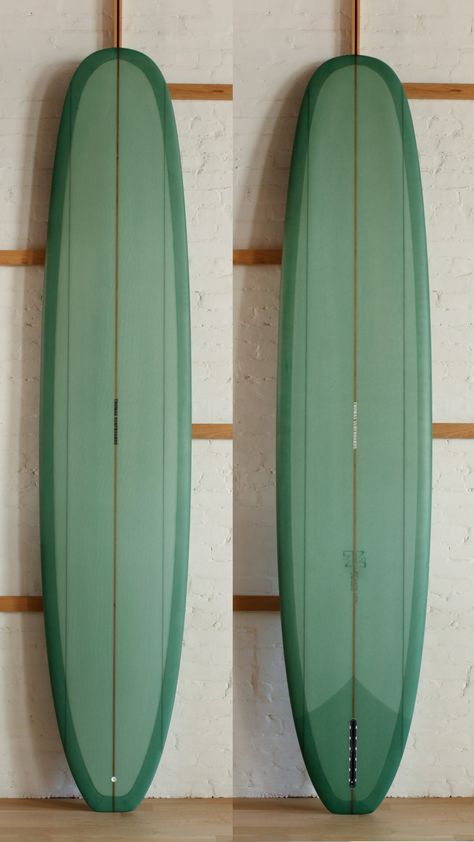 Surf Boards Designs, Surf Board Designs, Surfboard Colors, Green Surfboard, Surfboard Art Design, Longboard Design, Vintage Surfboards, Long Board, Surf Boards