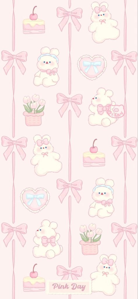 Cute Coquette Wallpaper Pink, Cute Borders Designs, Pink Girly Things Wallpaper, Softie Wallpaper, Wallpaper Chat, Cute Pink Bow Wallpaper, Kawaii Dreamy Wallpaper, Border Design Pink Coquette, Pink Coquette Wallpaper Stick And Peel