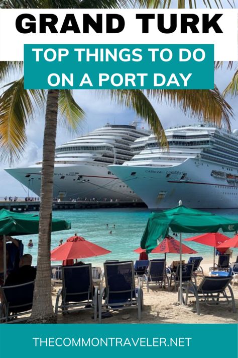 Grand Turk Island, Southern Caribbean Cruise, Travel Caribbean, Grand Turk, Cruise Essentials, Cruise Planning, Seek Adventure, Best Cruise, Cruise Port