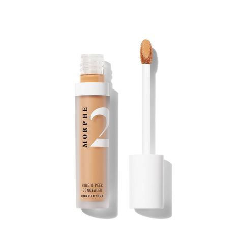 This lightweight, flexible concealer is made to let your skin shine through while providing that easy bit of cover. The 15 longwearing shades are formulated with predominantly neutral undertones, so each shade stretches across slightly different skin tones and depths. The entire shade lineup was developed to work with our best-selling, sheer-to-medium Hint Hint Skin Tint shades and provides a full range of shades that equally spans across light, medium, tan, rich, and deep skin tones. Unlike tra Hint Hint Skin Tint, Morphe 2, Elf Concealer, High Coverage Concealer, Tarte Shape Tape Concealer, It Cosmetics Concealer, Skin Undertones, Shape Tape Concealer, Concealer Shades