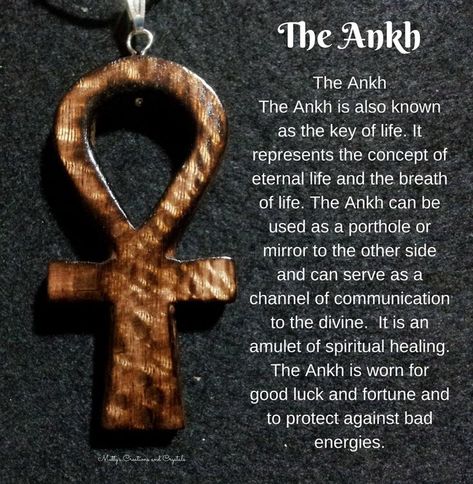 Ankh Meaning, Kemetic Spirituality, The Ankh, Ankh Symbol, Ankh Pendant, African Spirituality, Black Knowledge, Symbols And Meanings, Egyptian Symbols