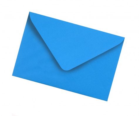 Envelope Carta, Blue Envelope, Blue Envelopes, Backdrops Backgrounds, Free Fun, Business Flyer, Diy Business, Sticky Notes, Free Photo