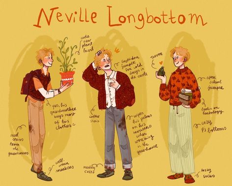 The Colourful Witch — I love Neville. Dorky plant boy🌱🥹🌟 Neville Longbottom, Harry Potter Artwork, Splash Of Colour, Harry Potter Marauders, Character Sketches, Harry Potter Books, Harry Potter Obsession, Harry Potter Fan Art, Character Design Animation