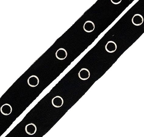 Anrox Supply Co 3/4" Black Cotton Silver Snap Button Eyelet Tape Band 3 YDS USA, #Ad #Cotton, #sponsored, #Silver, #Snap, #Anrox Snap Tape, Different Crafts, Fabric Tape, Silver Buttons, Crafty Projects, Lace Trims, Black And White Colour, Press Studs, Twill Fabric