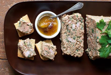 Arlington Chicken Liver Pâté. I could live on ploughman's plates, heaped with pates, cheeses, meats, and pickles. Recipe by Colman Andrews; image by Christopher Hirsheimer Men Recipes, Cocktail Party Recipes, Chicken Liver Pate Recipe, Liver Pate Recipe, Liver Pate, Liver And Onions, Pate Recipes, Chicken Liver Pate, Paleo Dishes