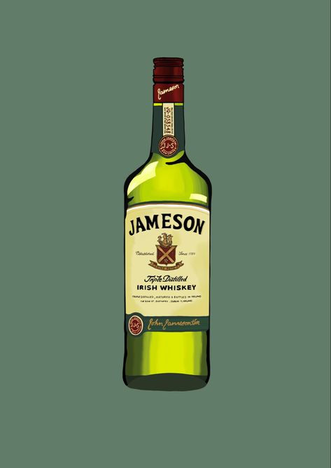 Do you know someone who is a huge whisky lover, or any other drink. These prints make a great gift especially to put next to their drink collection. #whisky #jameson Whisky Jameson, Mouth Wallpaper, Carlisle United, Jameson Whiskey, Wedding Graphics, Jameson Irish Whiskey, Advertising Material, Irish Whiskey, My Small Business