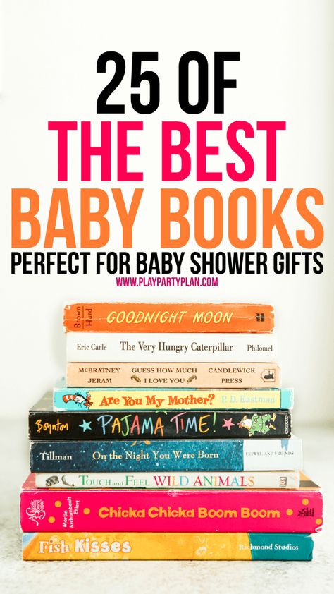 Books For Baby Shower, Best Baby Book, Book Shower, Baby Book Gift, Books For Baby, Best Baby Shower Gifts, Baby Shower Gifts For Boys, Parents Baby, The Best Books