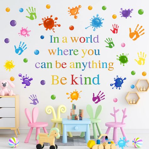 Wall Phrases, Girls Wall Stickers, Wall Stickers For Kids, Daycare Decor, Letter Decals, Inspirational Wall Decals, Class Theme, Youth Decor, Stickers For Kids