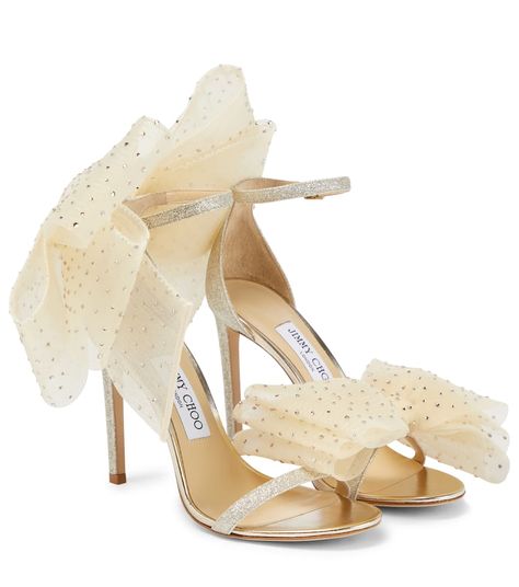 Jimmy Choo Aveline, Leather High Heels, Jimmy Choo Shoes, Footwear Design Women, Cream And Gold, Ankle Straps, Ladies Party, Womens High Heels, Women's Pumps