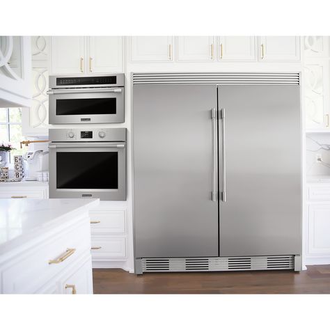 French door wall oven