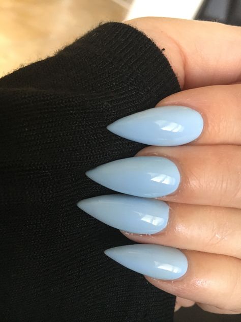 Light Blue Nails Stiletto, Light Blue Stiletto Nails, Baby Blue Stiletto Nails, Virgin Margaritas, Blue Stiletto Nails, Stiletto Nails Short, Short Stiletto, Hawaii Itinerary, Light Blue Nails