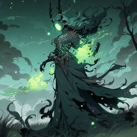 Forest God Art, God Of Life Character Design, Fantasy Demon, Nature Goddess, Dragon Ball Painting, Forest Spirit, Dnd Art, Dungeons And Dragons Homebrew, Fantasy Creatures Art