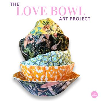 Love Bowl: A recycled paper clay art activity for Earth Day, Valentines Day, etc Valentine Card Template, Steam Lessons, Paper Clay Art, Paper Mache Bowls, Kindergarten Art Projects, Diy Bowl, Recycled Art Projects, Egg Cartons, Mixed Media Crafts