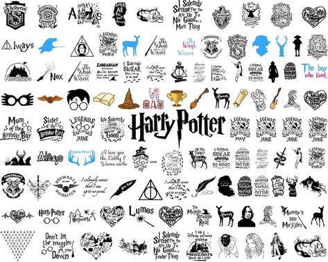 4000 Movie Mega SVG Bundle Svg Files Svg for Cricut Svg | Etsy Small Harry Potter Best Friend Tattoos, Harry Potter Tattoos Sayings, Harry Potter Wrist Tattoos For Women, Harry Potter Phrases Tattoo, Cricut Car Decals Vinyls Harry Potter, Hogwarts Shirt, Svg For Shirts, Cricut Help, Images Harry Potter